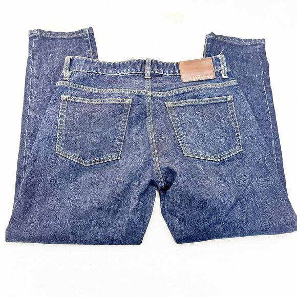 Dapper Boi Dark Wash Denim Slim Fit Jeans Zip Fly Size 30 EUC - Picture 5 of 7